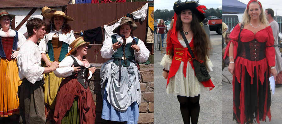 costume creation for the renaissance fair festival